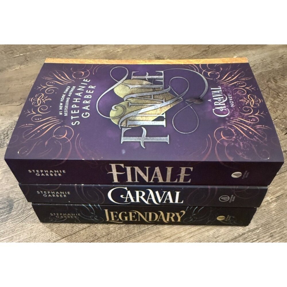 CARAVAL PAPERBACK SET by Stephanie Garber - Caraval, Legendary, & Finale YA